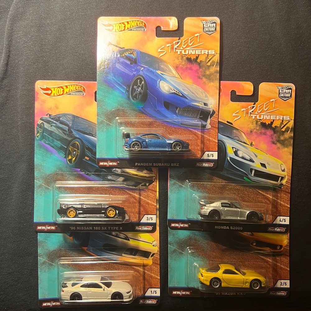 Hot Wheels street tuners set